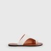 ATP Atelier Rosa Leather Cutout Sandals | Sandals