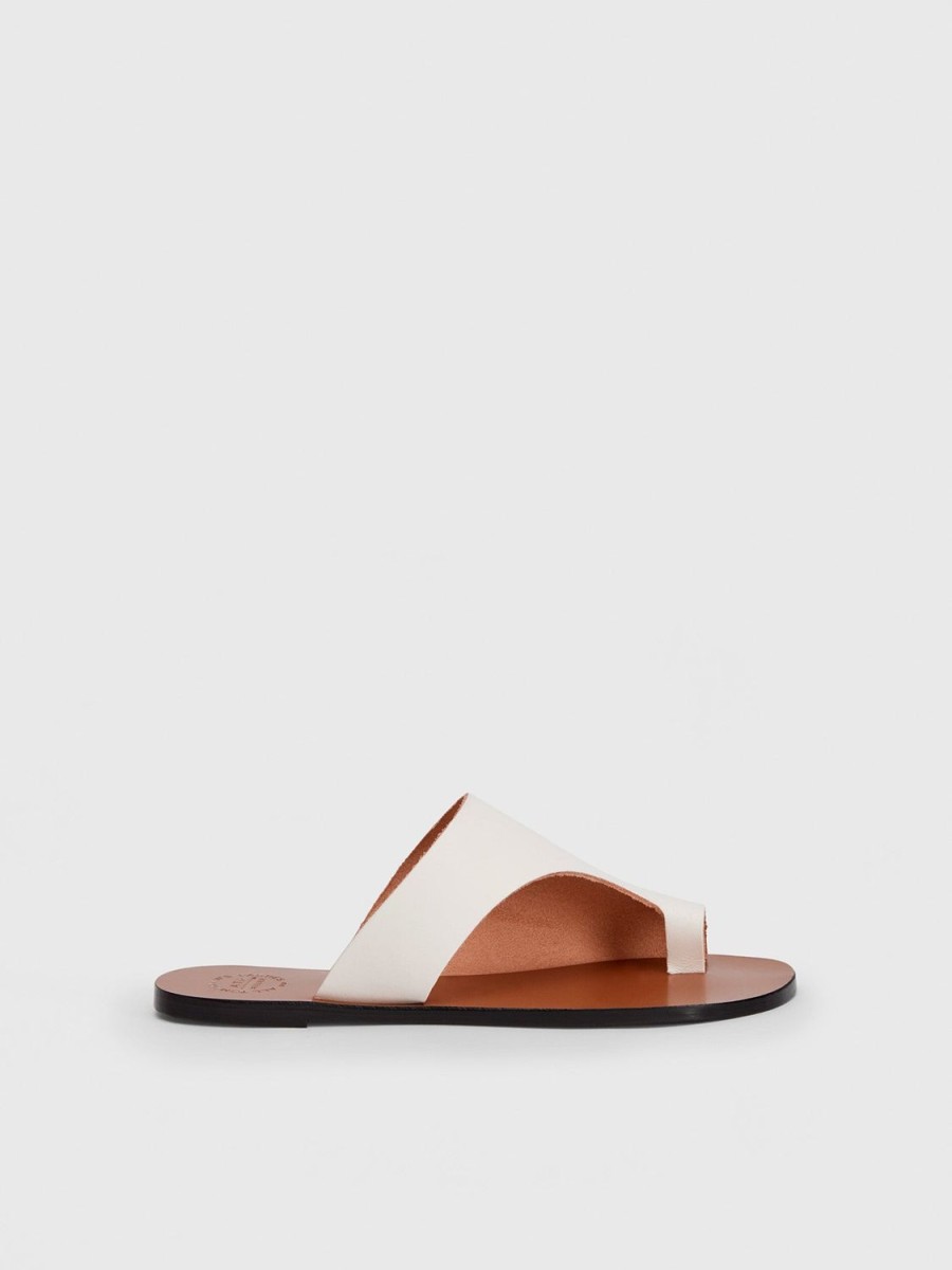 ATP Atelier Rosa Leather Cutout Sandals | Sandals