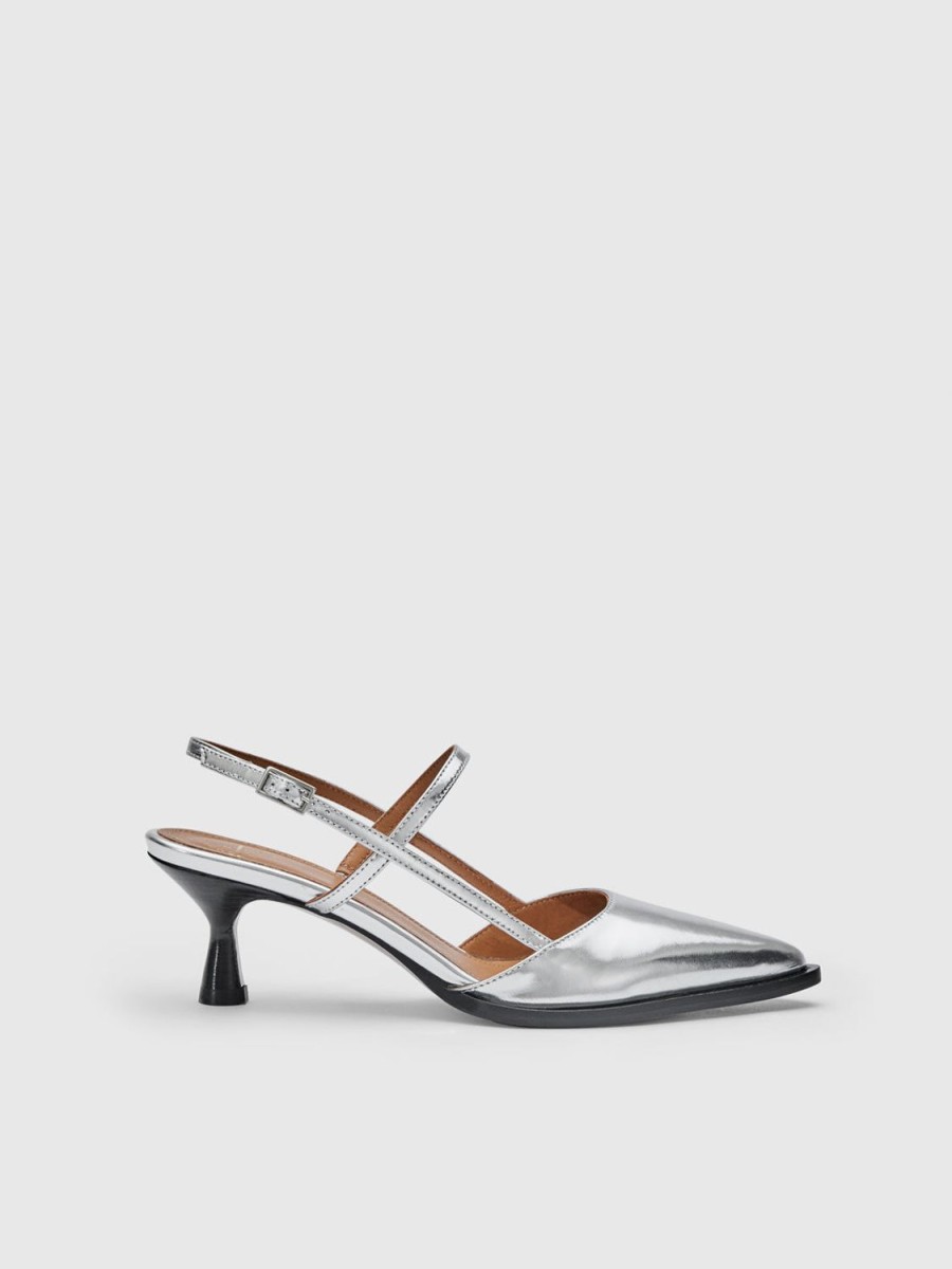 ATP Atelier Dernice Metallic Leather Slingback | Pumps & Heels