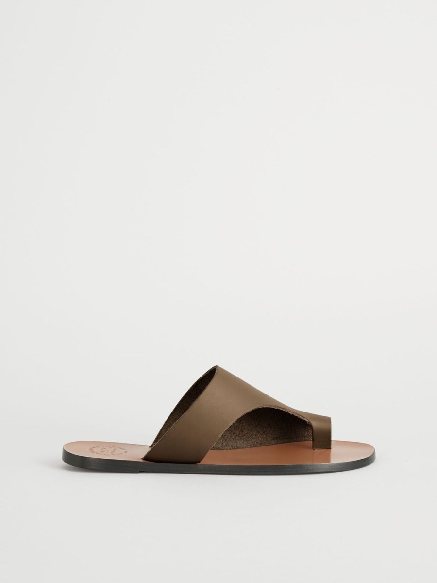 ATP Atelier Rosa Leather Cutout Sandals | Sandals