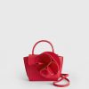 ATP Atelier Montalcino Rose Leather Mini Handbag | Crossbody Bags