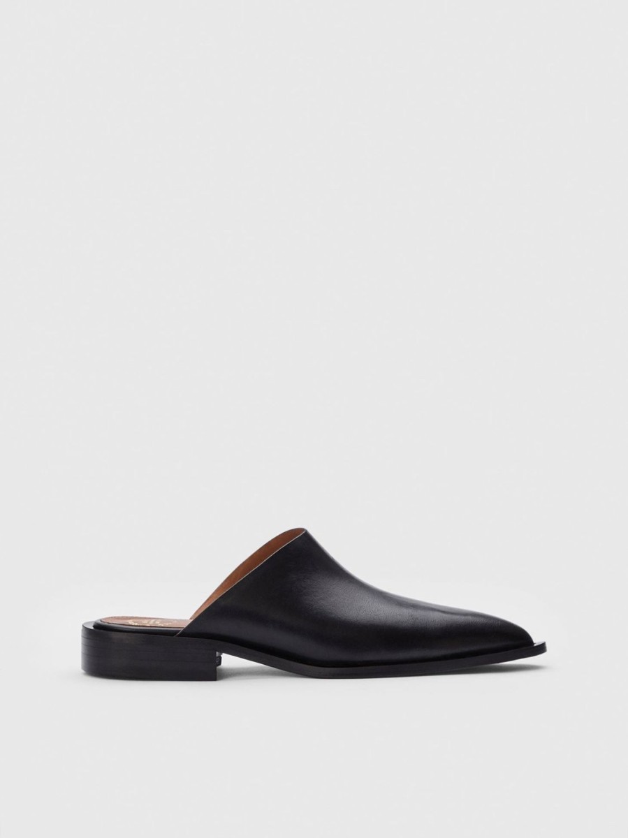 ATP Atelier Telese Leather Mules | Flats