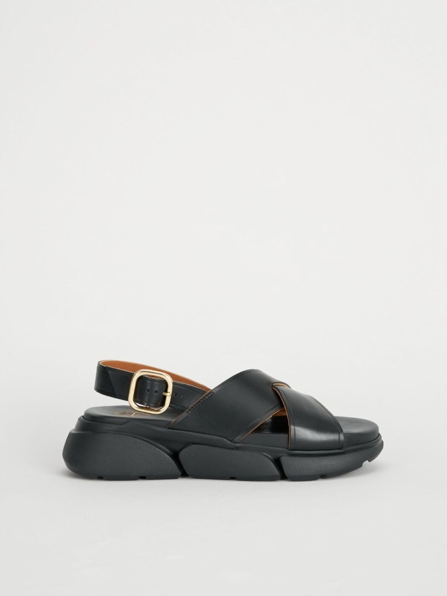 ATP Atelier Barisci Leather Chunky Sandals | Icon Shoes