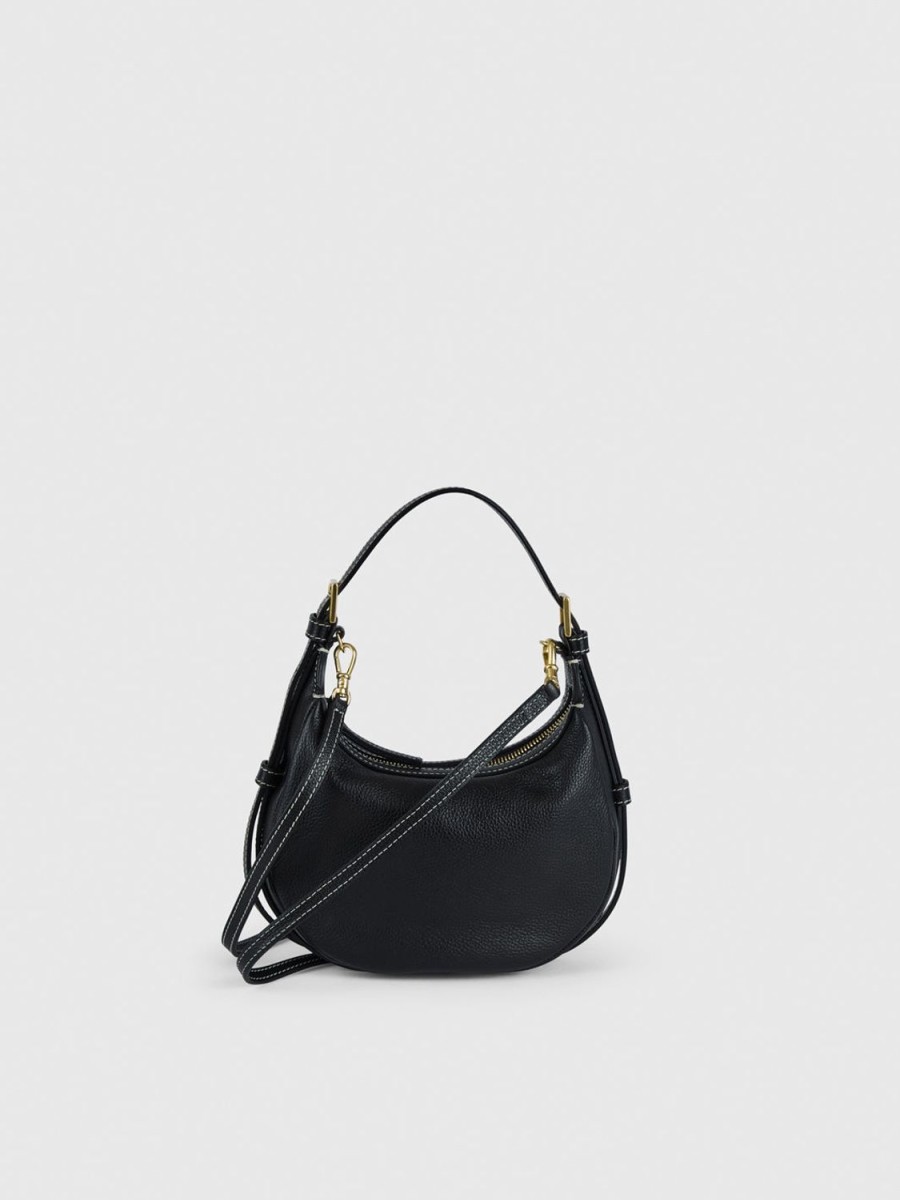 ATP Atelier Silea Grained Leather Mini Hobo Bag | Crossbody Bags