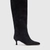 ATP Atelier Pieve Suede Knee High Boots | Boots