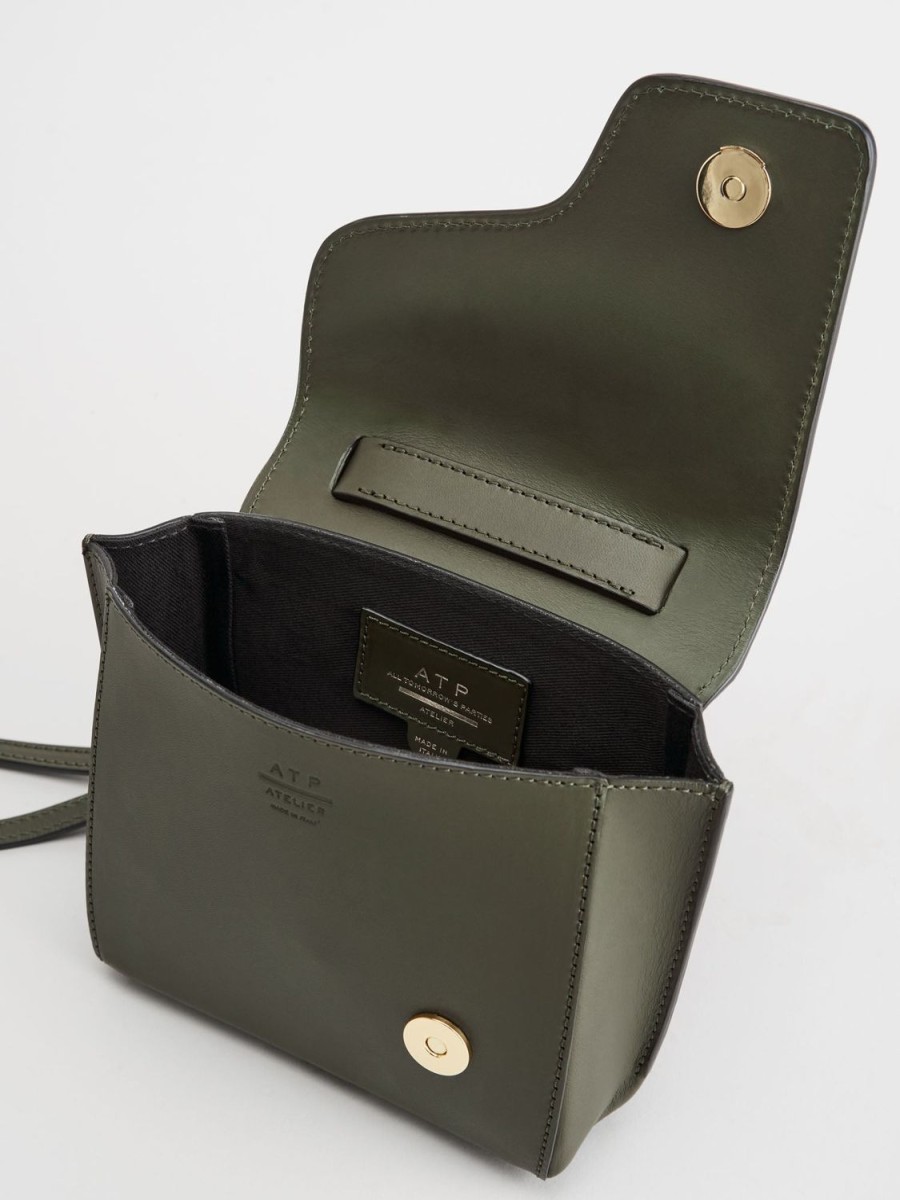 ATP Atelier Montalcino Leather Mini Handbag | Icon Bags