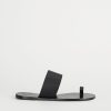 ATP Atelier Astrid Leather Flat Sandals | Icon Shoes