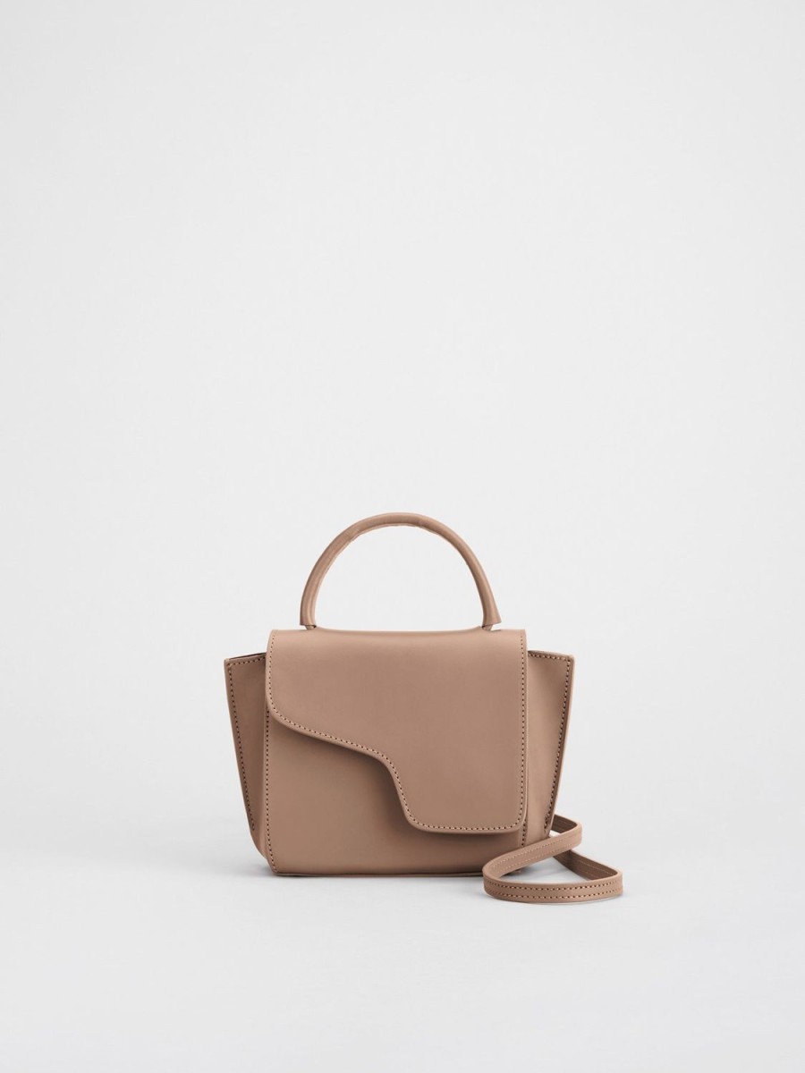 ATP Atelier Montalcino Leather Mini Handbag | Icon Bags