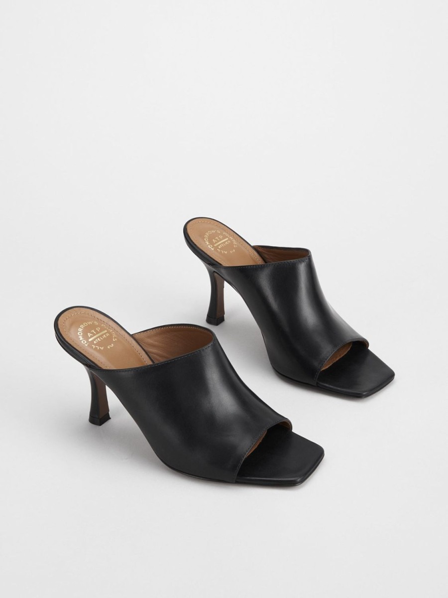 ATP Atelier Lezza Leather Heeled Sandals | Sandals