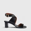 ATP Atelier Gildone Leather Ankle Strap Heels | Sandals