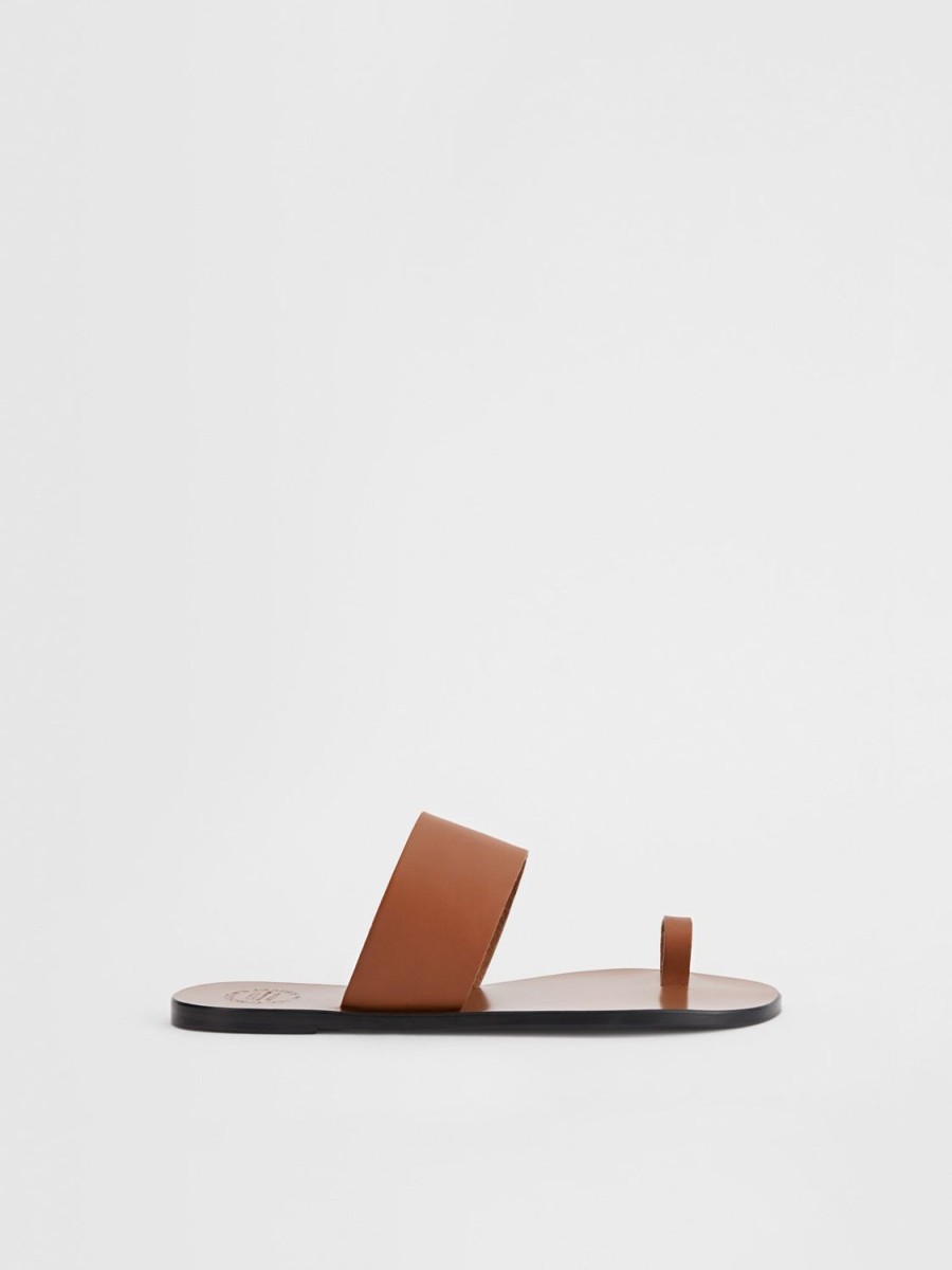 ATP Atelier Astrid Leather Flat Sandals | Sandals