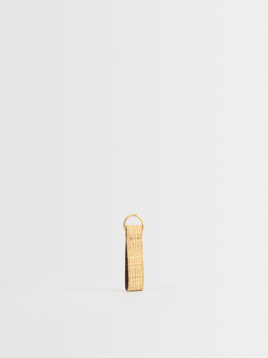 ATP Atelier Agore Raffia Keyring | Small Leather Goods