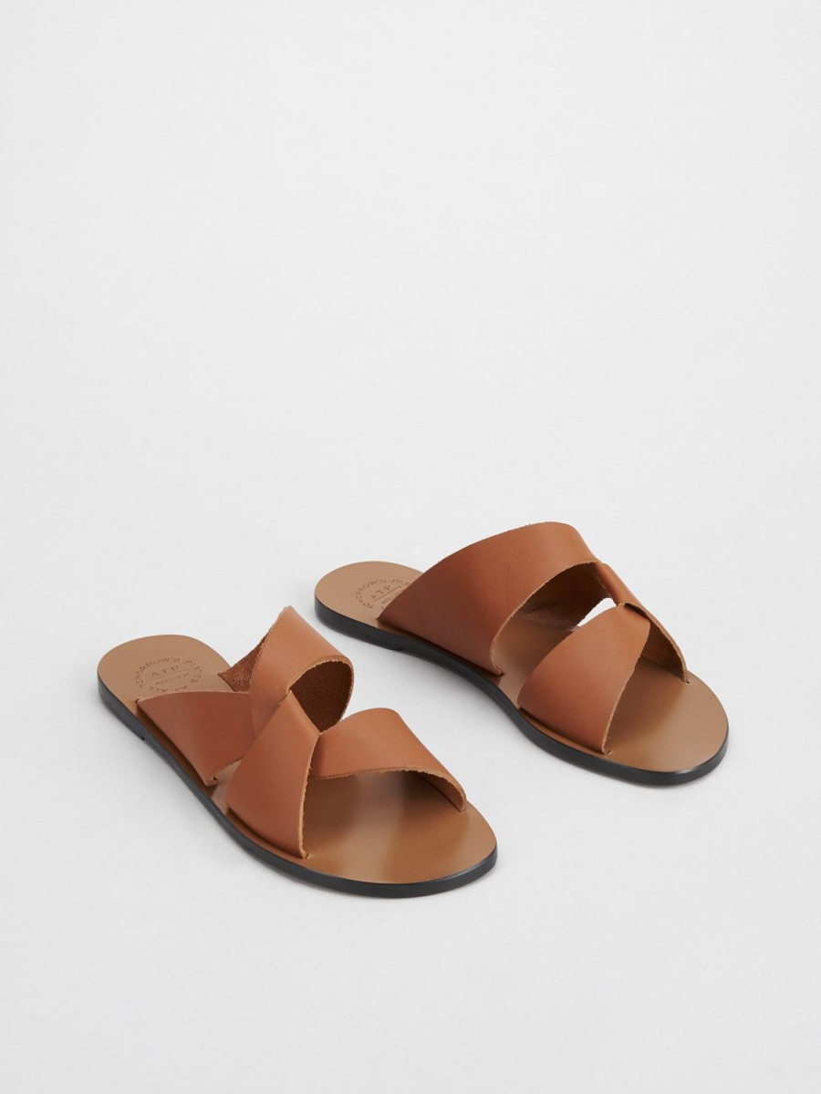 ATP Atelier Allai Leather Flat Sandals | Sandals