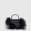 ATP Atelier Montalcino Leather/Feathers Mini Handbag | Crossbody Bags