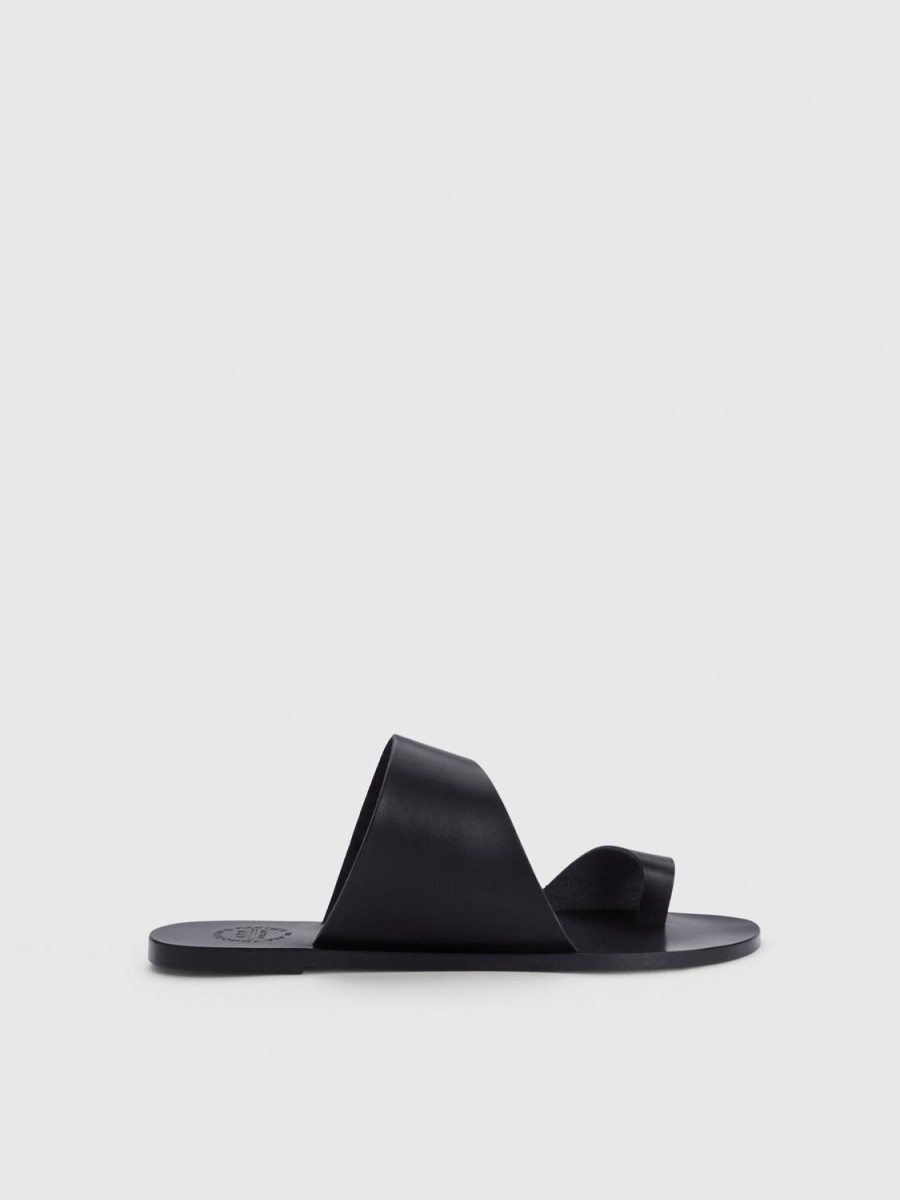 ATP Atelier Centola Leather Cutout Sandals | Icon Shoes