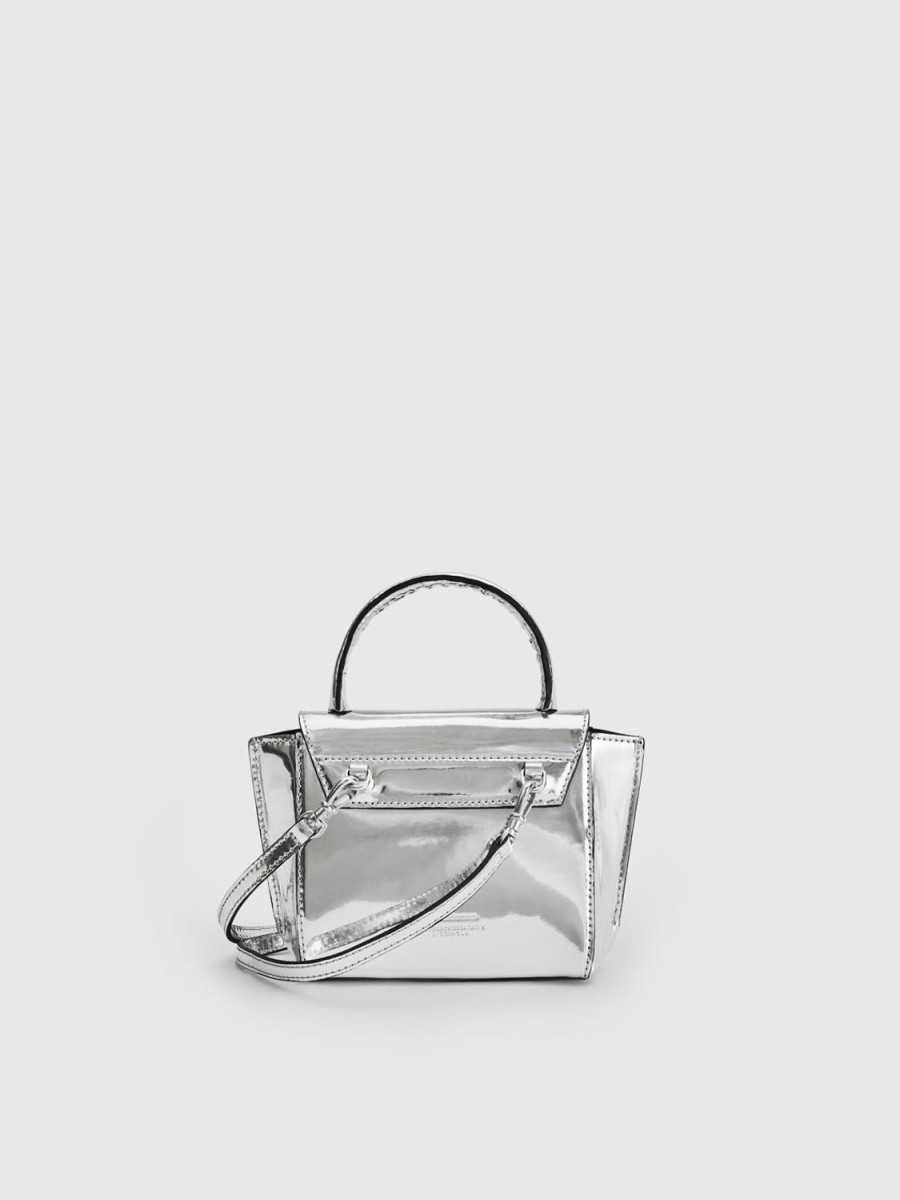 ATP Atelier Montalcino Metallic Leather Mini Handbag | Crossbody Bags