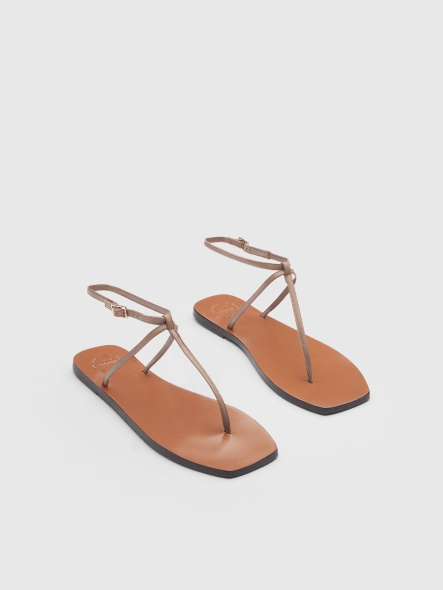 ATP Atelier Alassio Nappa Flat Sandals | Sandals