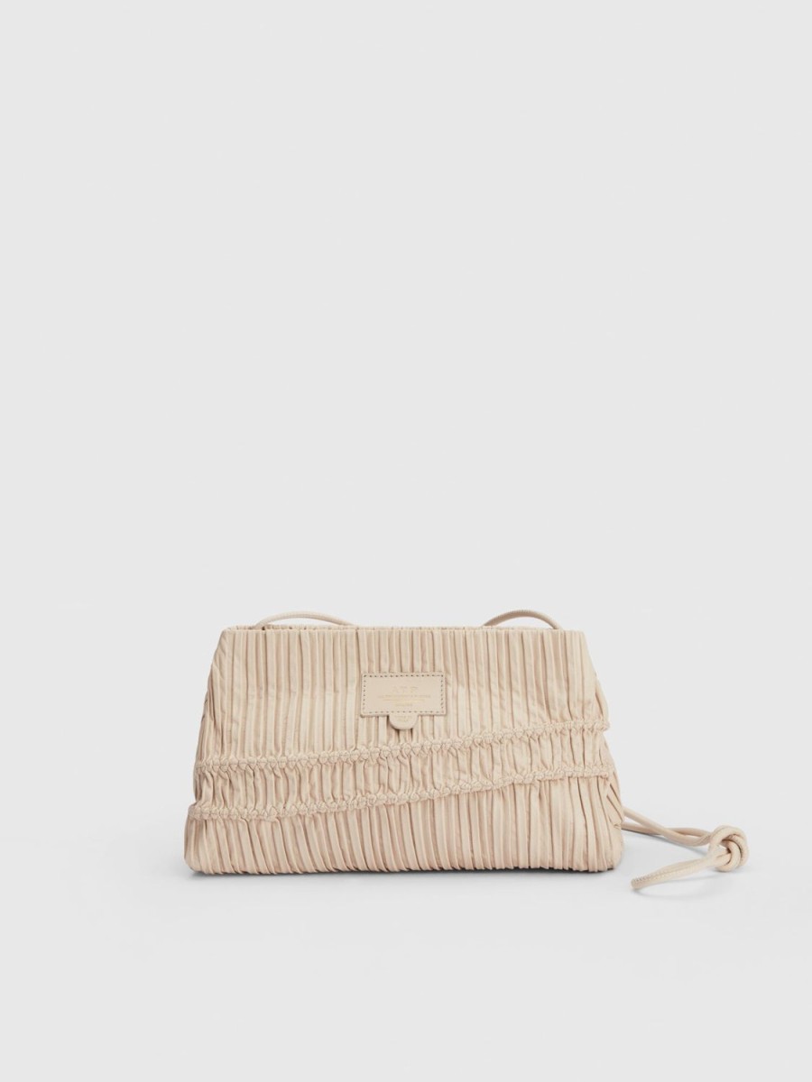 ATP Atelier Afragola Nappa Plisse Pouch Bag | Crossbody Bags