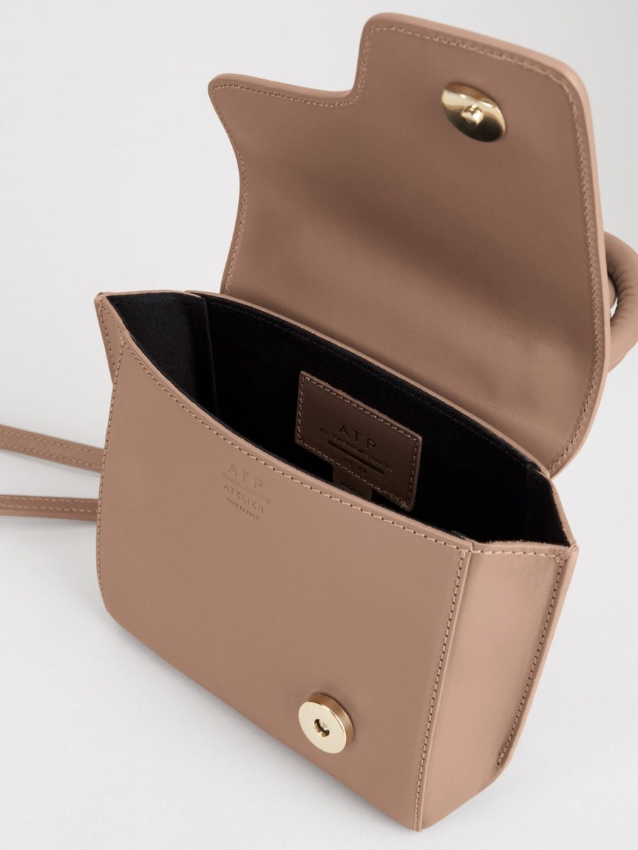 ATP Atelier Montalbano Leather/Nappa Mini Handbag | Crossbody Bags