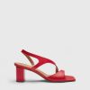 ATP Atelier Mattine Nappa Cutout Heeled Sandals | Sandals