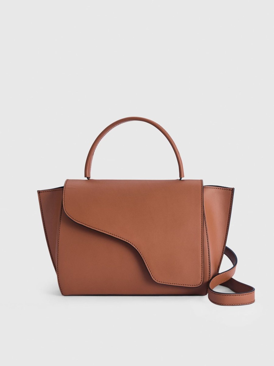 ATP Atelier Arezzo Leather Handbag | Crossbody Bags