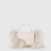 ATP Atelier Montalcino Leather/Feathers Mini Handbag | Crossbody Bags