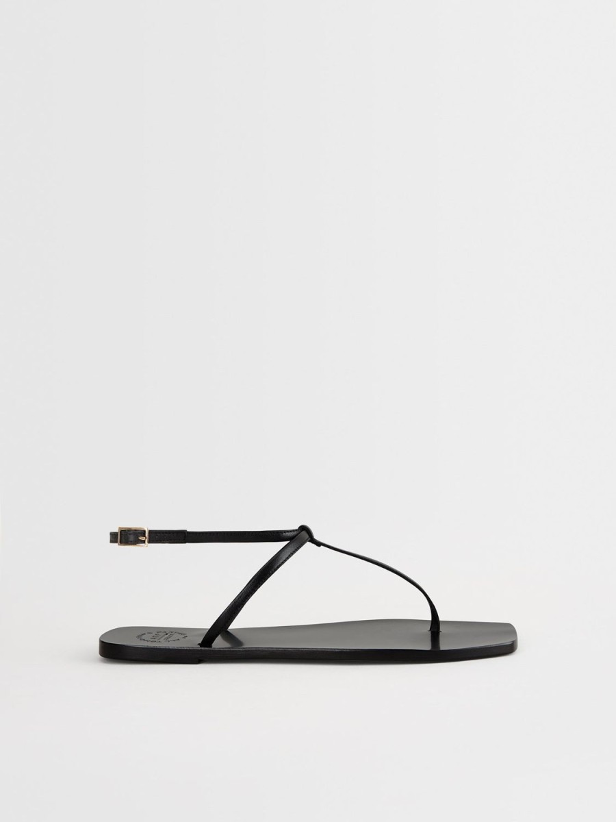 ATP Atelier Alassio Nappa Flat Sandals | Icon Shoes