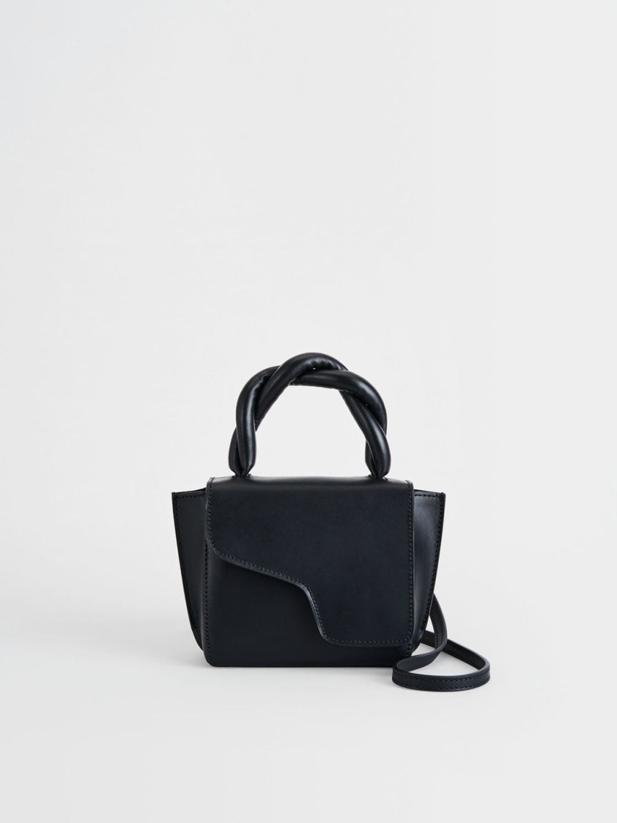 ATP Atelier Montalbano Leather/Nappa Mini Handbag | Icon Bags