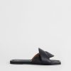 ATP Atelier Capurso Nappa Flat Sandals | Icon Shoes