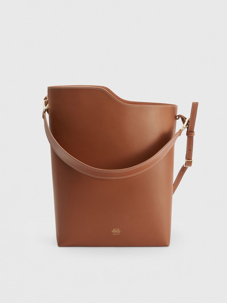 ATP Atelier Pompei Leather Large Tote Bag | Tote Bags