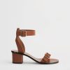 ATP Atelier Carmen Leather Ankle Strap Heels | Sandals